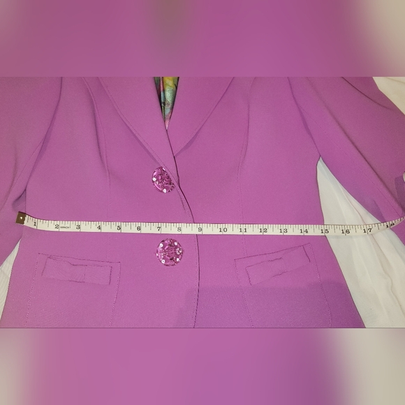 Ross Mayer purple skirt suit - Picture 7 of 16